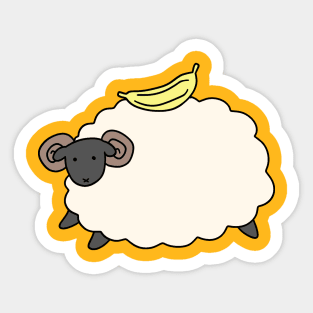 Banana Ram Sticker